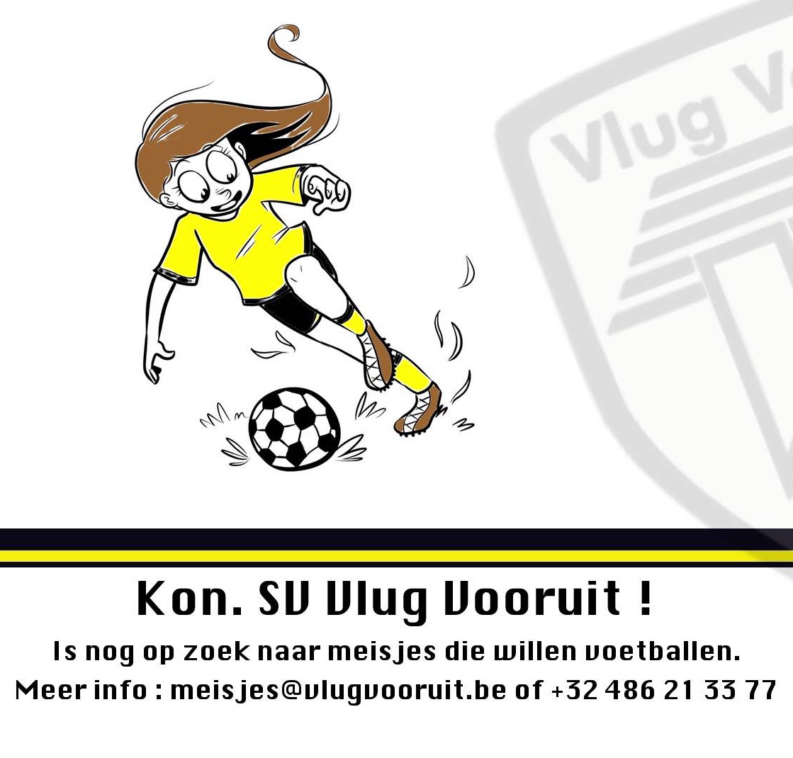 meisjesvoetbal damesvoetbal Vlug Vooruit Merksem